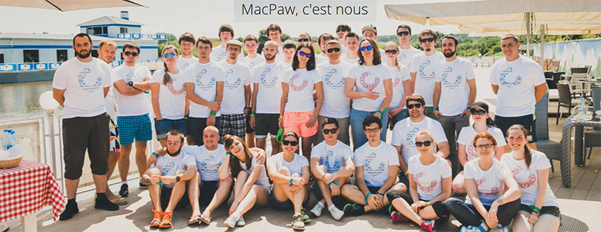 techniciens de l’entreprise MacPaw