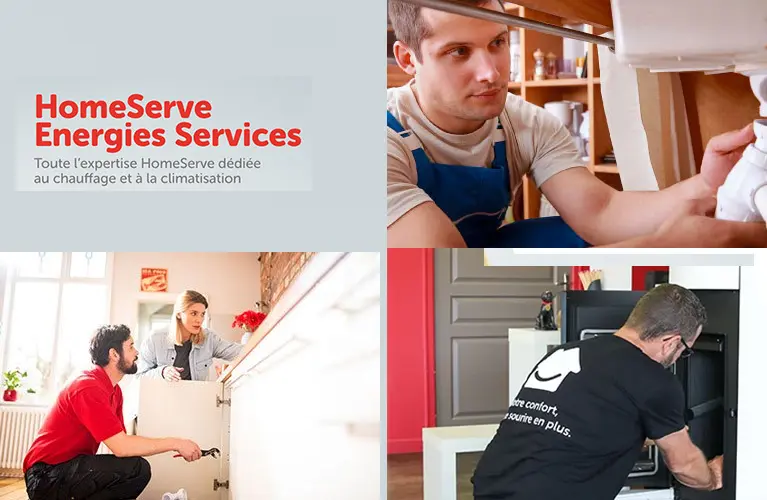 services HomeServe installation et  réparation